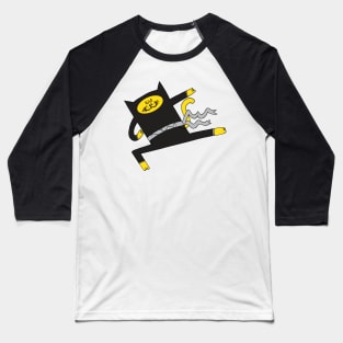 Meow-Jitsu Baseball T-Shirt